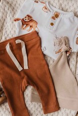 Snuggle Hunny Kids Snuggle Hunny Lion Long Sleeve Organic Bodysuit - 6-12 Months (0)