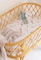 Snuggle Hunny Kids Snuggle Hunny Woodland Tales Organic Bassinet Sheet / Change Pad Cover