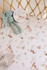 Snuggle Hunny Kids Snuggle Hunny Woodland Tales Organic Bassinet Sheet / Change Pad Cover