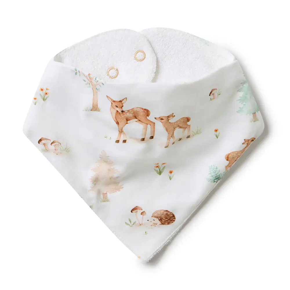 Snuggle Hunny Kids Snuggle Hunny Woodland Tales Organic Dribble Bib