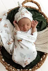 Snuggle Hunny Kids Snuggle Hunny Woodland Tales Organic Jersey Wrap & Beanie Set
