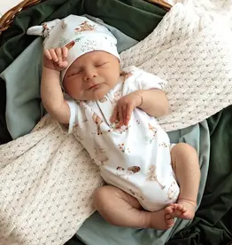 Snuggle Hunny Kids Snuggle Hunny Woodland Tales Short Sleeve Organic Bodysuit - 3-6 Months (00)