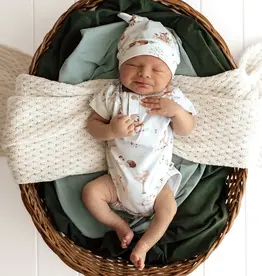 Snuggle Hunny Kids Snuggle Hunny Woodland Tales Short Sleeve Organic Bodysuit - 0-3 Months (000)