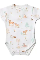 Snuggle Hunny Kids Snuggle Hunny Woodland Tales Short Sleeve Organic Bodysuit - 0-3 Months (000)