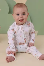 Snuggle Hunny Kids Snuggle Hunny Woodland Tales Organic Snugglesuit Convertible Romper - Size 1