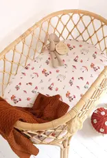 Snuggle Hunny Kids Snuggle Hunny Gnomes Organic Bassinet Sheet / Change Pad Cover