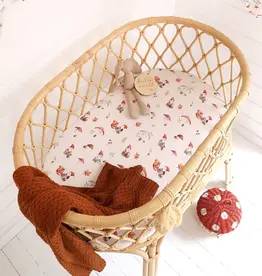 Snuggle Hunny Kids Snuggle Hunny Gnomes Organic Bassinet Sheet / Change Pad Cover