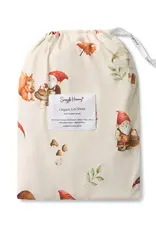 Snuggle Hunny Kids Snuggle Hunny Gnomes Organic Fitted Cot Sheet