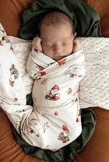 Snuggle Hunny Kids Snuggle Hunny Gnomes Organic Jersey Wrap & Beanie Set