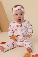 Snuggle Hunny Kids Snuggle Hunny Gnomes Organic Snugglesuit Convertible Romper - Size 1