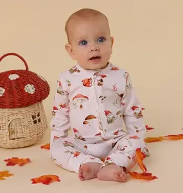 Snuggle Hunny Kids Snuggle Hunny Gnomes Organic Snugglesuit Convertible Romper - 6-12 Months (0)