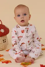 Snuggle Hunny Kids Snuggle Hunny Gnomes Organic Snugglesuit Convertible Romper - 6-12 Months (0)