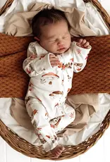 Snuggle Hunny Kids Snuggle Hunny Gnomes Organic Snugglesuit Convertible Romper - 3-6 Months (00)