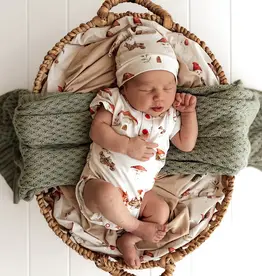 Snuggle Hunny Kids Snuggle Hunny Gnomes Short Sleeve Organic Bodysuit - Newborn (0000)