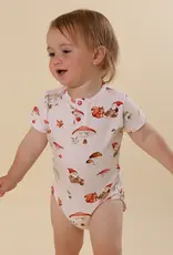 Snuggle Hunny Kids Snuggle Hunny Gnomes Short Sleeve Organic Bodysuit - Size 1