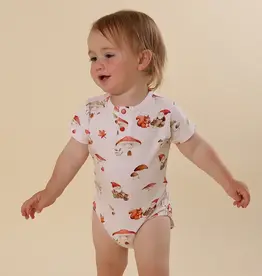 Snuggle Hunny Kids Snuggle Hunny Gnomes Short Sleeve Organic Bodysuit - Size 1