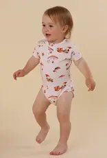 Snuggle Hunny Kids Snuggle Hunny Gnomes Short Sleeve Organic Bodysuit - Size 1