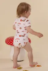 Snuggle Hunny Kids Snuggle Hunny Gnomes Short Sleeve Organic Bodysuit - Size 1