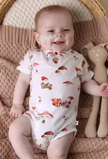 Snuggle Hunny Kids Snuggle Hunny Gnomes Short Sleeve Organic Bodysuit - 6-12 Months (0)