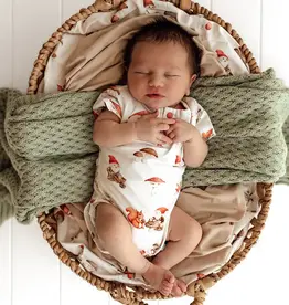 Snuggle Hunny Kids Snuggle Hunny Gnomes Short Sleeve Organic Bodysuit - 0-3 Months (000)