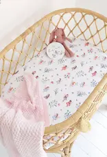 Snuggle Hunny Kids Snuggle Hunny Fairy Garden Organic Bassinet Sheet / Change Pad Cover