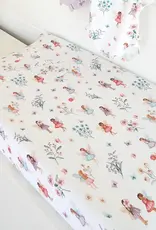 Snuggle Hunny Kids Snuggle Hunny Fairy Garden Organic Bassinet Sheet / Change Pad Cover