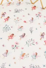 Snuggle Hunny Kids Snuggle Hunny Fairy Garden Organic Bassinet Sheet / Change Pad Cover
