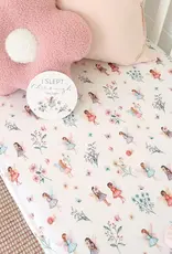 Snuggle Hunny Kids Snuggle Hunny Fairy Garden Organic Fitted Cot Sheet