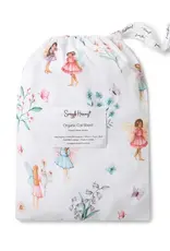 Snuggle Hunny Kids Snuggle Hunny Fairy Garden Organic Fitted Cot Sheet