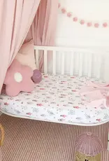 Snuggle Hunny Kids Snuggle Hunny Fairy Garden Organic Fitted Cot Sheet