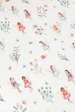 Snuggle Hunny Kids Snuggle Hunny Fairy Garden Organic Fitted Cot Sheet