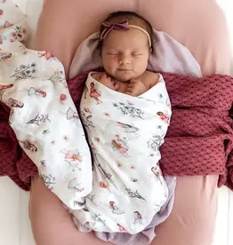 Snuggle Hunny Kids Snuggle Hunny Fairy Garden Organic Muslin Wrap