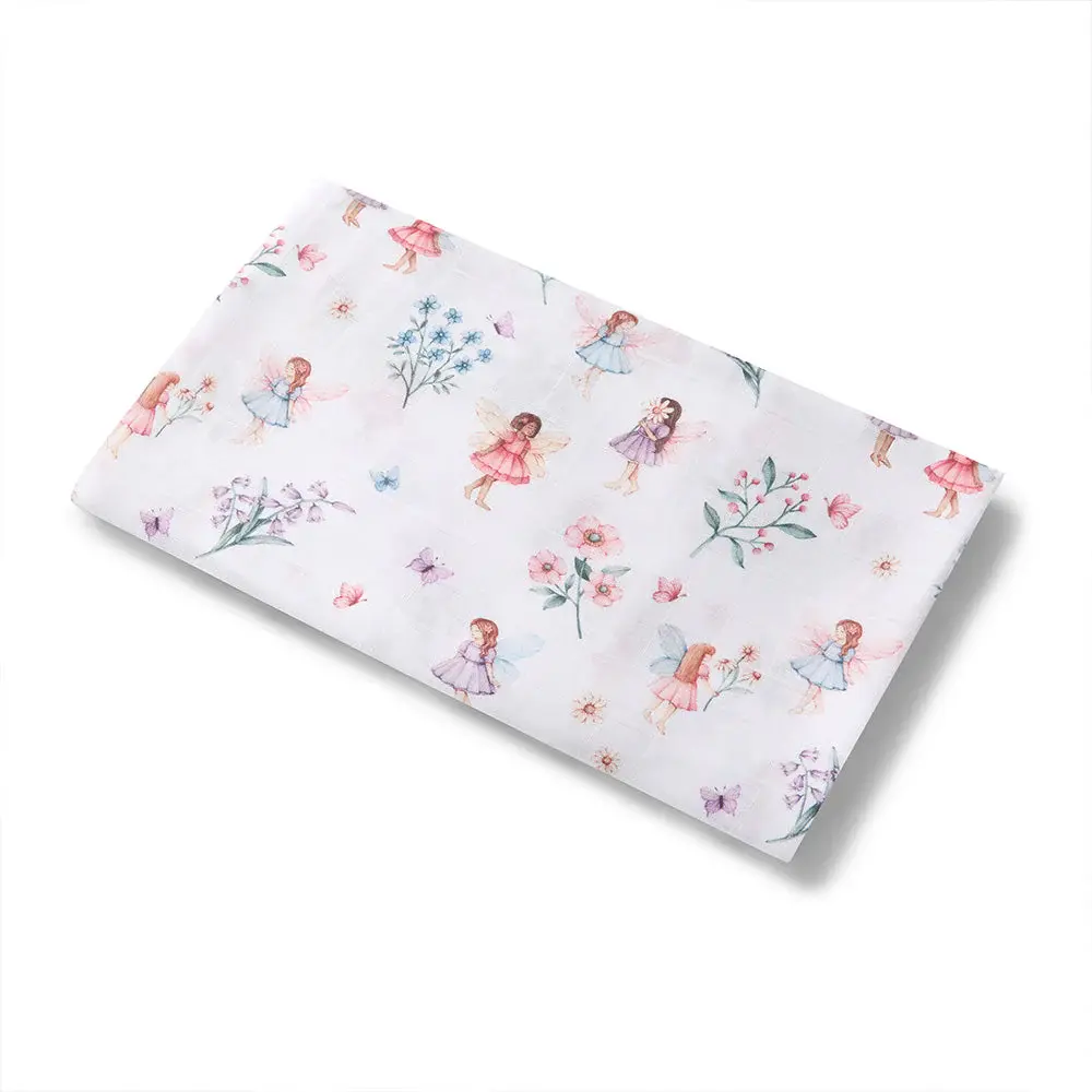Snuggle Hunny Kids Snuggle Hunny Fairy Garden Organic Muslin Wrap