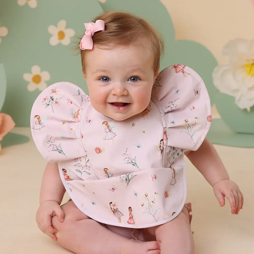 Snuggle Hunny Kids Snuggle Hunny Fairy Dust Frill Snuggle Bib