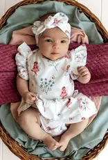 Snuggle Hunny Kids Snuggle Hunny Fairy Garden Short Sleeve Organic Dress - 3-6 Months (00)