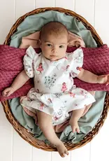 Snuggle Hunny Kids Snuggle Hunny Fairy Garden Short Sleeve Organic Dress - 0-3 Months (000)