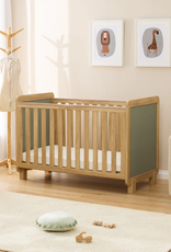 Tutti Bambini Tutti Bambini Kuba Cot in Sage Weave & Golden Oak