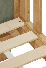 Tutti Bambini Tutti Bambini Kuba Cot in Sage Weave & Golden Oak