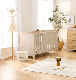 Tutti Bambini Tutti Bambini Misha Cot in Mushroom & Golden Oak