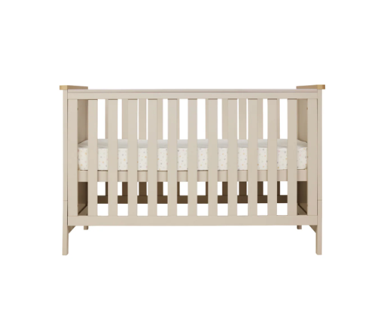 Tutti Bambini Tutti Bambini Misha Cot in Mushroom & Golden Oak