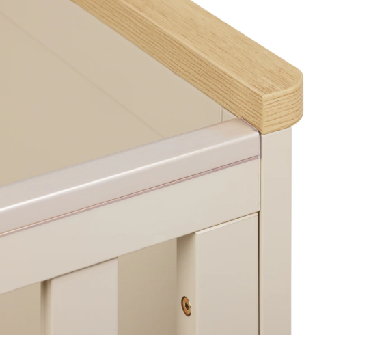 Tutti Bambini Tutti Bambini Misha Cot in Mushroom & Golden Oak