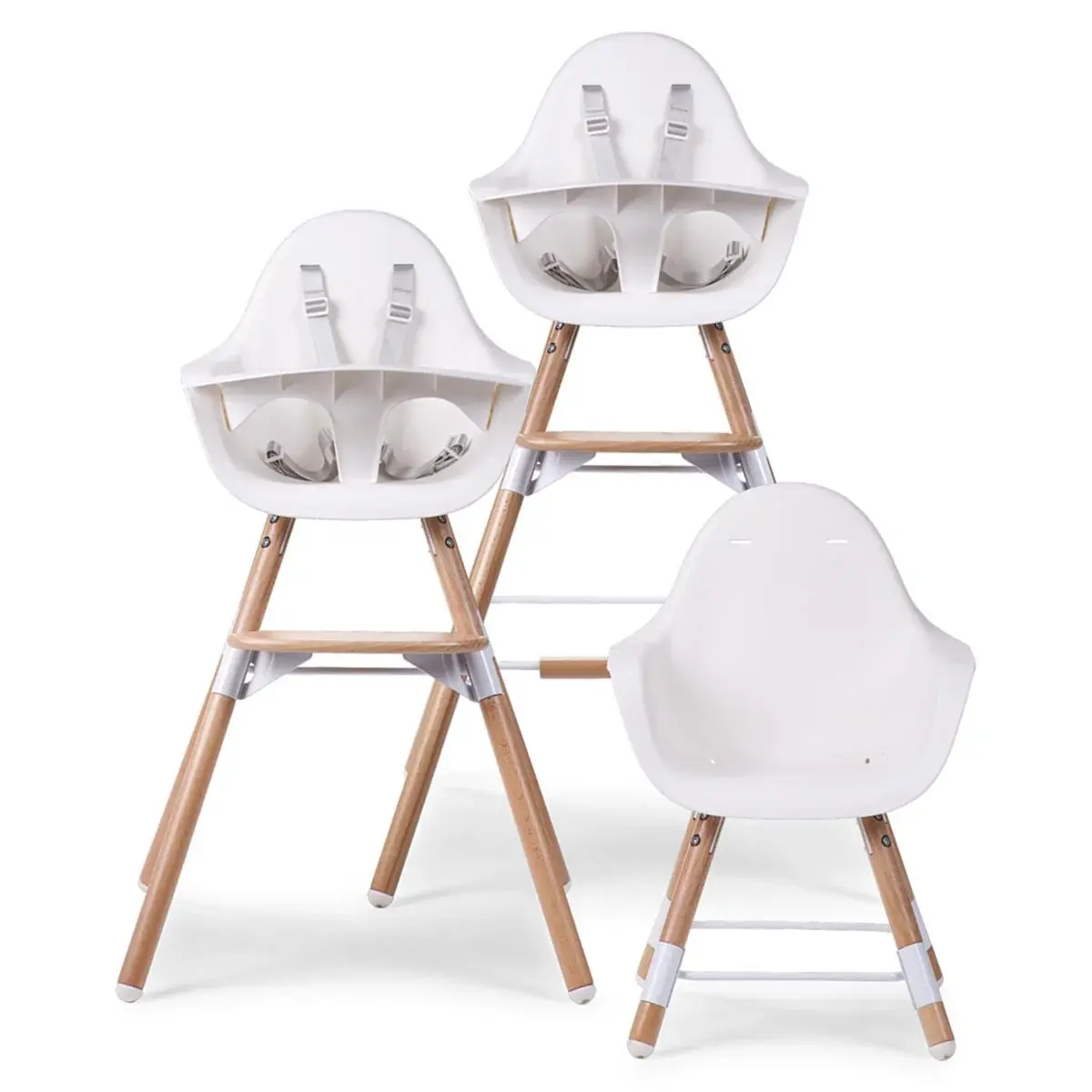 Childhome/Evolu 2 Childhome Evolu 2 Highchair 2 in 1 + Bumper