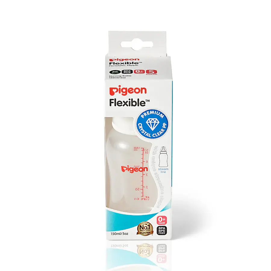 Pigeon Pigeon Flexible Bottle Clear PP 150ml