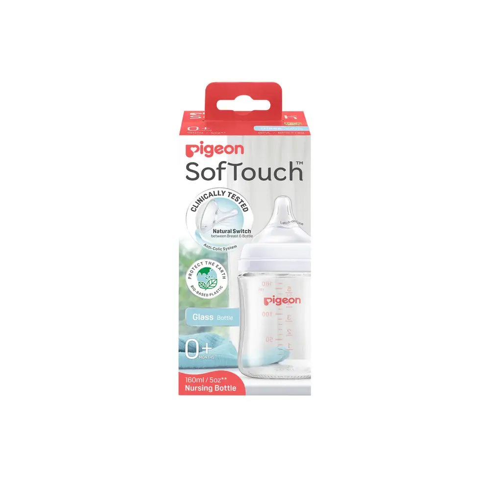 Pigeon Pigeon Softouch III Bottle Glass 160ML