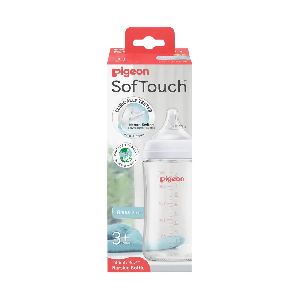 Pigeon Pigeon Softouch III Bottle Glass 240ML