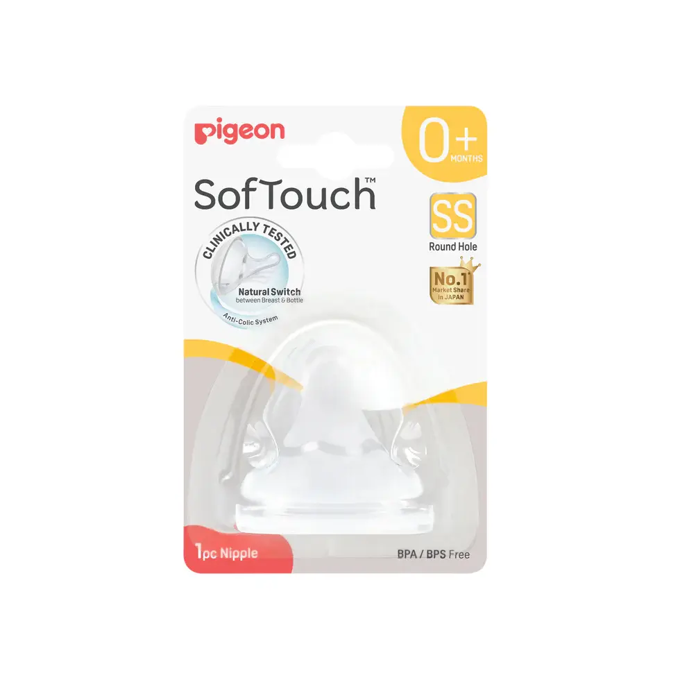 Pigeon Pigeon Softouch III Peristaltic Plus Teat SS 1pcs