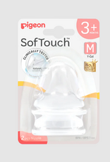 Pigeon Pigeon Softouch III Peristaltic Plus Teat M 2pcs