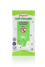 Pigeon Pigeon Anti Mosquito Wipes 12s