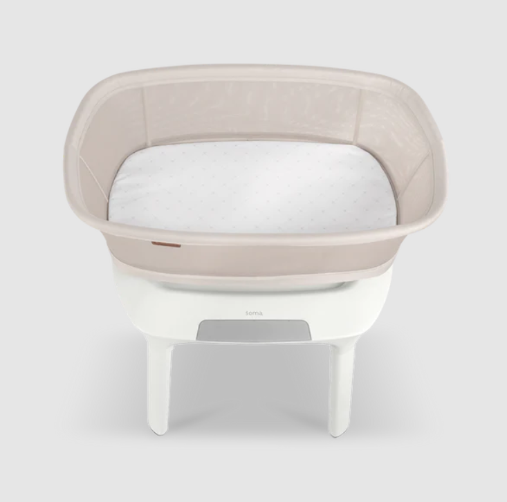 UPPABaby UPPAbaby   Soma   Smart   Bassinet   -   Charlie   -   Sand   Melange