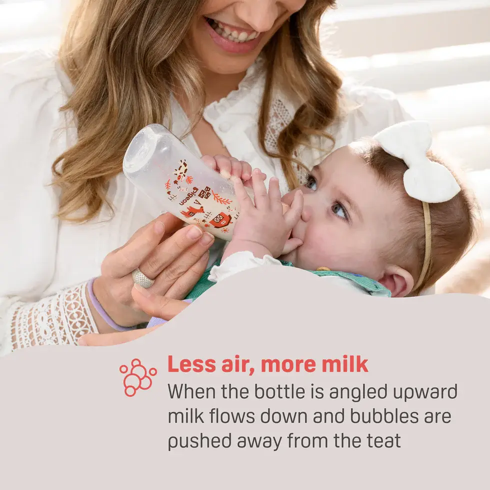 Pigeon Pigeon Flexible Curve Bottle PP Beach 250ML